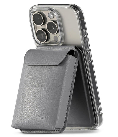 Ringke Stand Pocket Magnetic Card Holder  Wallet with Adjustable Stand - 13 Card Space