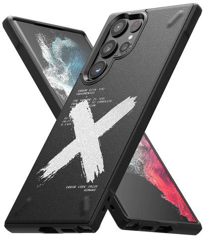 (Refurbished) Samsung Galaxy S22 Ultra Back Cover Case | Onyx Design - X
