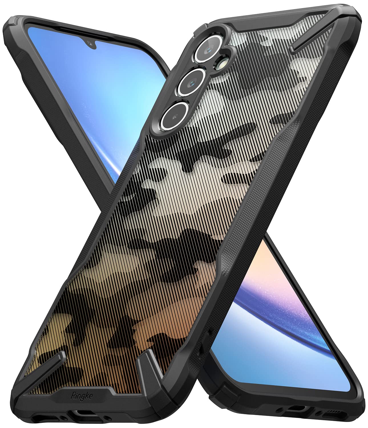 Samsung Galaxy A34 5G Back Cover Case Fusion - X - Camo Black