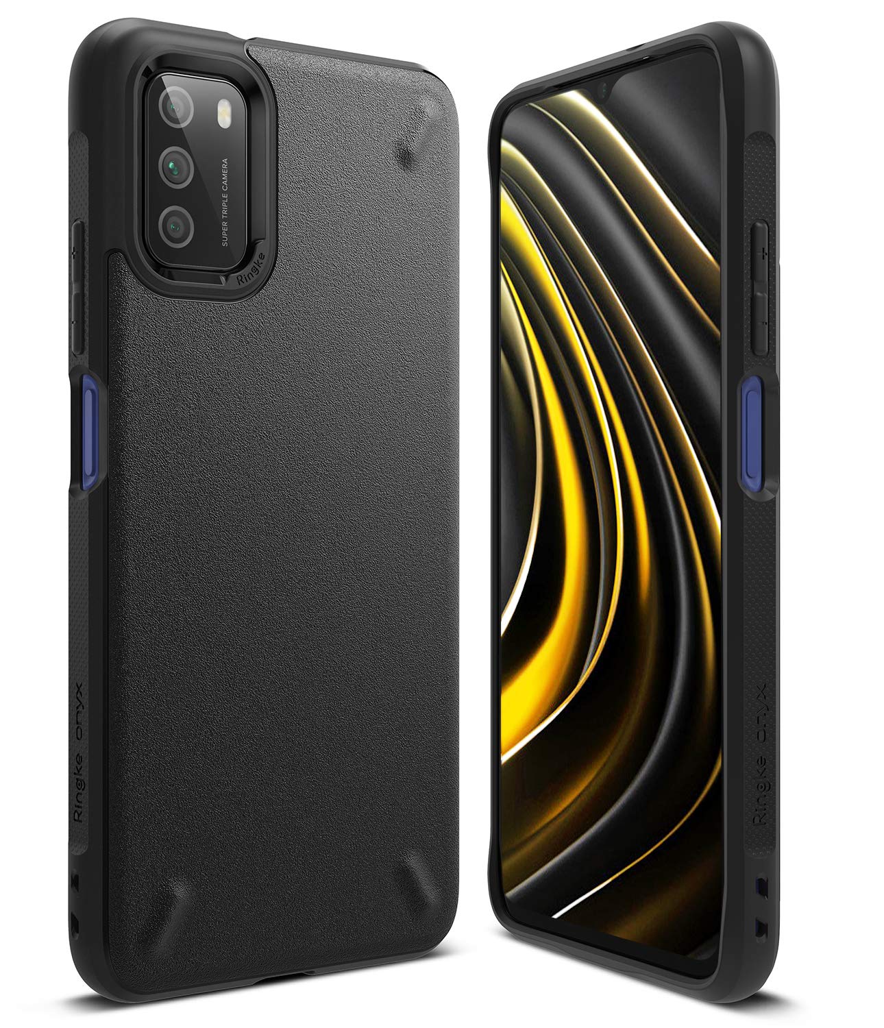 Poco M3 Back Cover Case | Onyx - Black