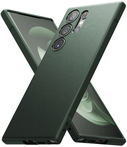 (Refurbished) Samsung Galaxy S23 Ultra 5G Back Cover Case | Onyx - Dark Green