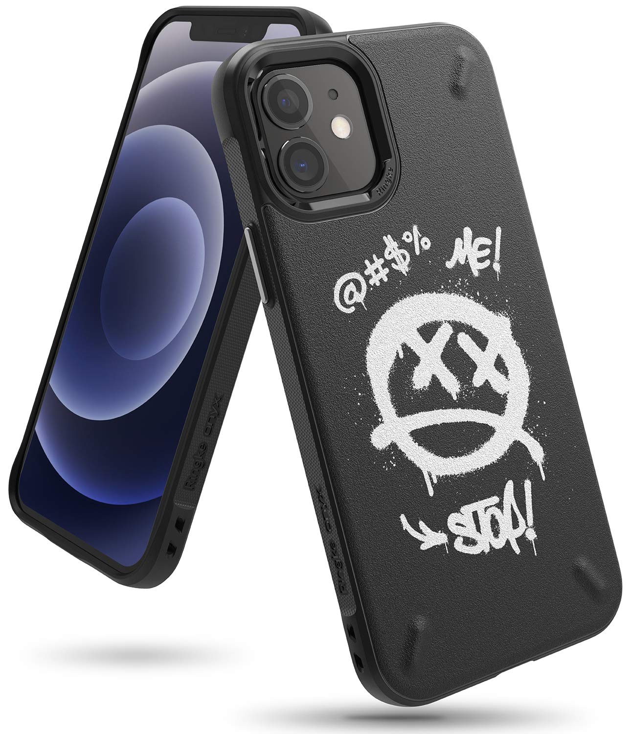 Apple iPhone 12 Mini Back Cover Case |  Onyx Design - Graffiti