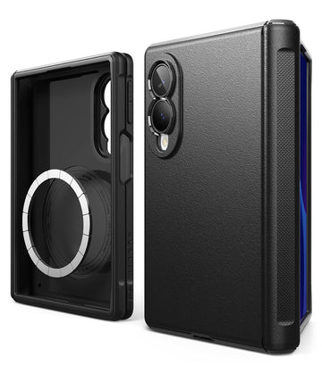 Samsung Galaxy Z Fold 8 Back Cover Case | Onyx Magnetic Flap - Black