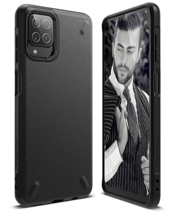 Samsung Galaxy A12 / A02 Back Cover Case | Onyx - Black