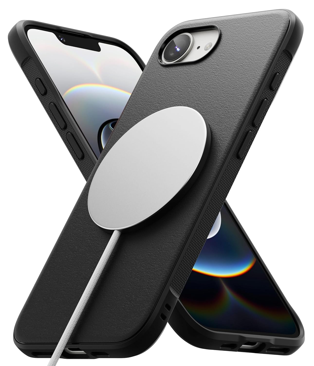 iPhone 16e 2025 Back Cover Case | Onyx Magnetic - Black