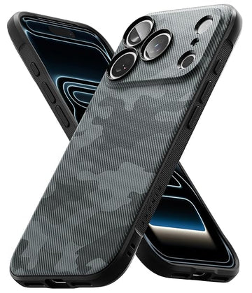 iPhone 18 Pro Max Back Cover Case | Onyx - Camo Black