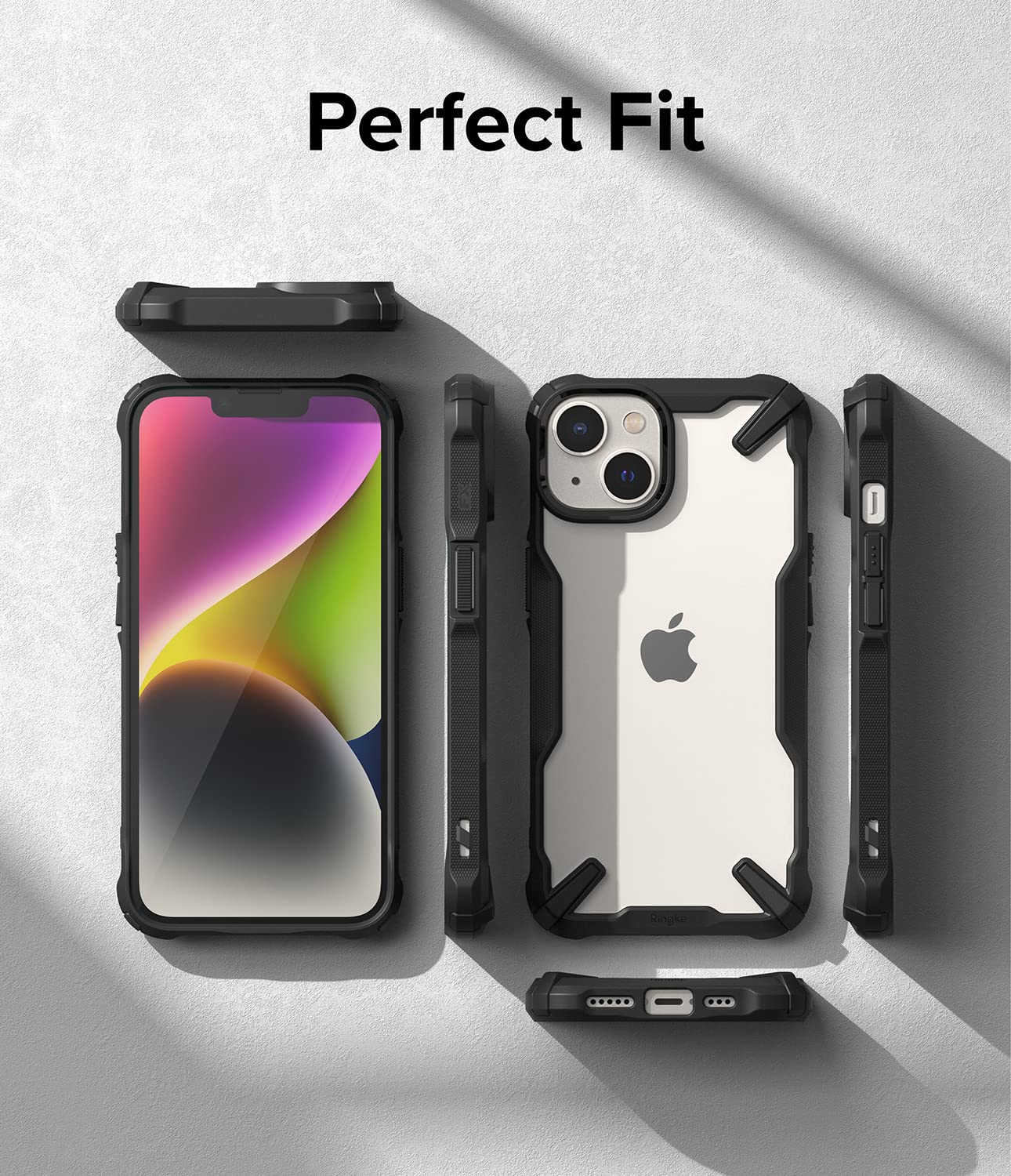 Buy iPhone 14 Plus Back Cover Case | Fusion X - Black