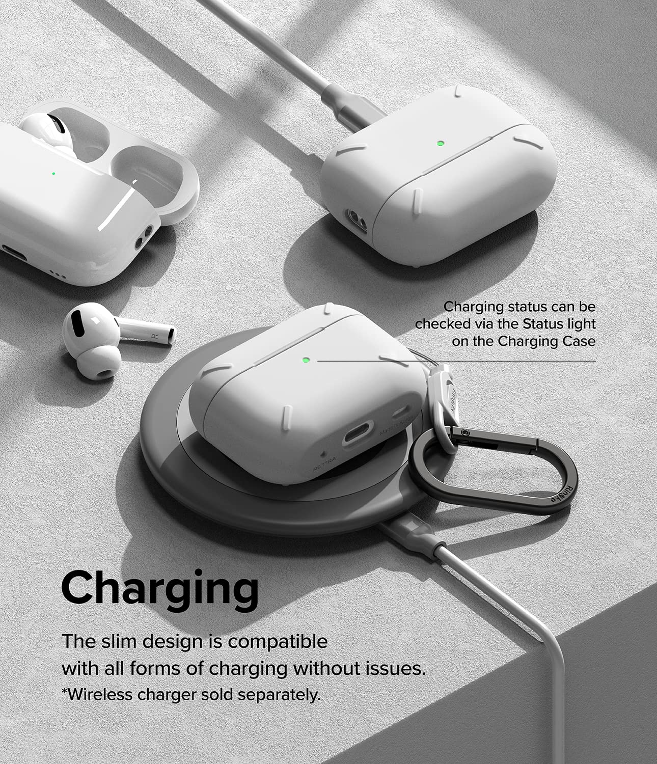 Airpods Pro Wireless Charging Case Buy AirPods Pro Case AirPods Pro 2nd Generation (2022) Pouch