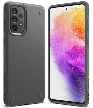 (Refurbished) Samsung Galaxy A73 5G Back Cover Case | Onyx - Dark Gray
