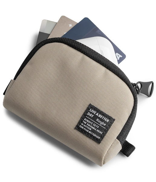 Ringke Mini Pouch [Half-Pocket] - Beige