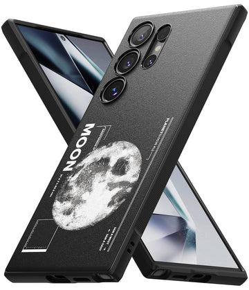 Samsung Galaxy S24 Ultra Back Cover Case | Onyx Design - Moon