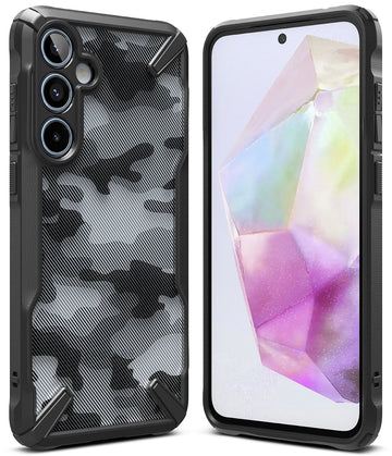 Samsung Galaxy A35 5G Back Cover Case | Fusion X - Camo Black