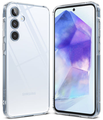 Samsung Galaxy A55 5G Back Cover Case | Fusion - Clear