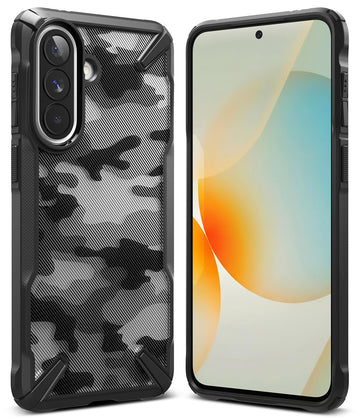 Samsung Galaxy A57 Back Cover Case | Fusion-X - Camo Black