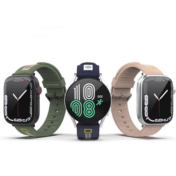 Nat Geo 22mm (Apple Watch 42/44/45) |Smart Watch Strap (Apple Watch)-Topo Navy