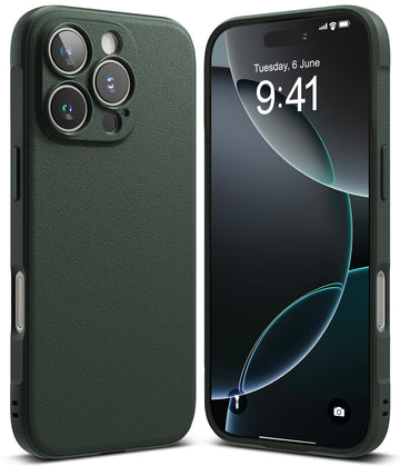iPhone 16 Pro Max Back Cover case | Onyx - Dark Green