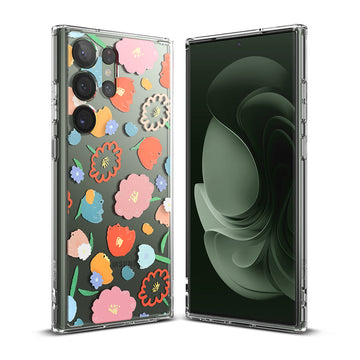 Samsung Galaxy S23 Ultra 5G Back Cover Case  | Fusion Design - Floral