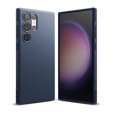 (Refurbished) Samsung Galaxy S23 Ultra 5G Back Cover Case | Onyx - Navy