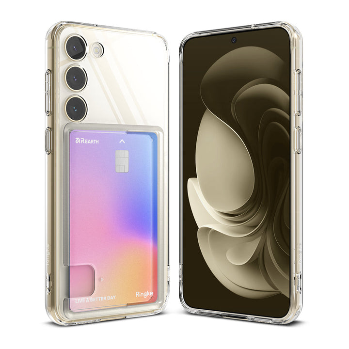 Samsung Galaxy S23 5G Back Cover Case  | Fusion Card - Clear