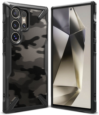 Samsung Galaxy S24 Ultra Back Cover Case | Fusion X - Camo Black