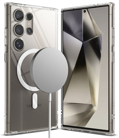 Samsung Galaxy S24 Ultra Back Cover Case | Fusion Magnetic - Clear