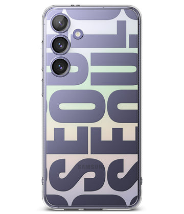 Samsung Galaxy S24 Back Cover case | Fusion Design - Seoul