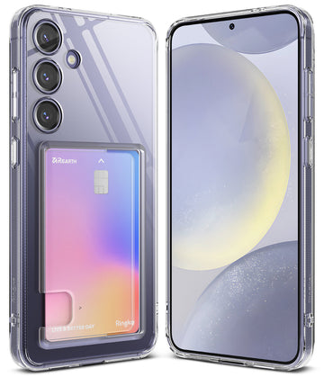 Samsung Galaxy S24 Plus Back Cover Case  | Fusion Card - Clear