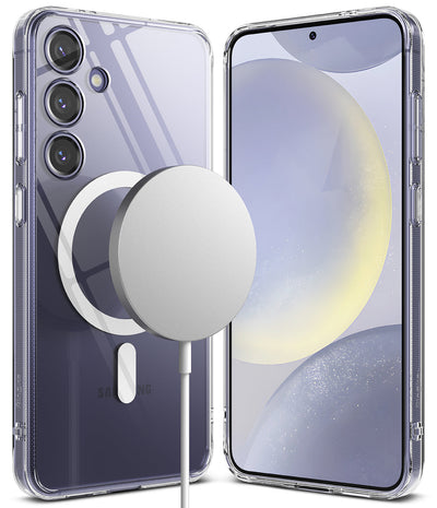 Samsung Galaxy S24 Plus Back Cover Case | Fusion Magnetic - Clear