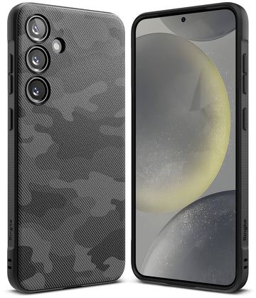 Samsung Galaxy S24 FE Back Cover Case | Onyx - Camo Black