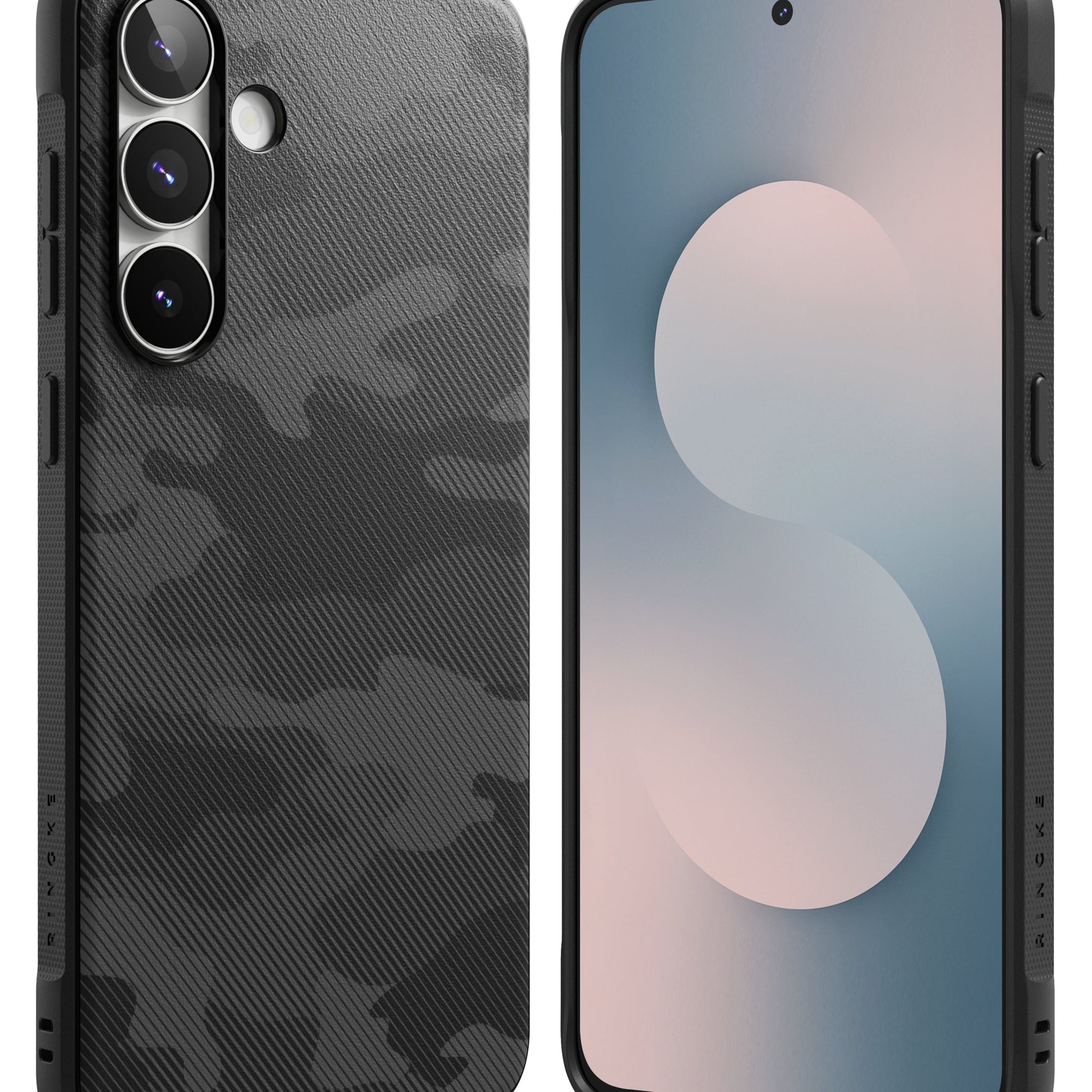 Samsung Galaxy S25 FE Back Cover Case | Onyx - Camo Black