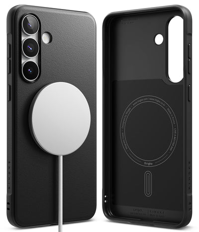 Samsung Galaxy S25 FE Back Cover Case | Onyx Magnetic - Black