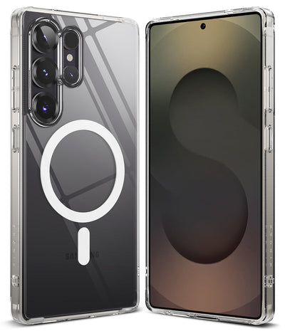 Samsung Galaxy S25 Ultra Back Cover Case | Fusion Magnetic - Clear
