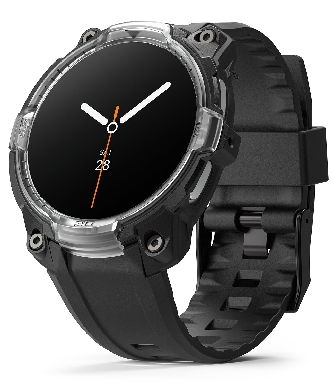 Samsung Galaxy Watch8 44mm ブラック Buy Samsung Galaxy Watch 8 44mm Rugged Gear Case & Strap