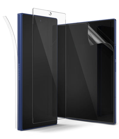 Galaxy Z Fold 7 Tempered Glass Screen Protector | Hinge Protection - 3-in-1