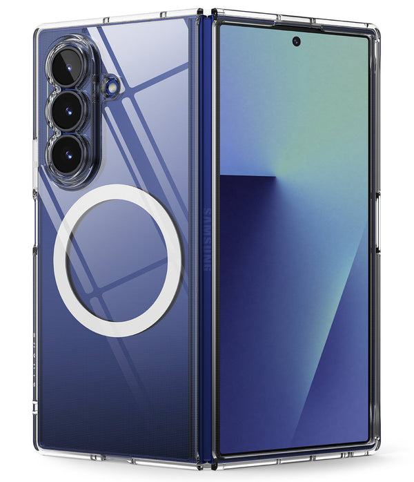 Samsung Galaxy Z Fold 7 Back Cover Case |  Fusion - Magnetic Clear