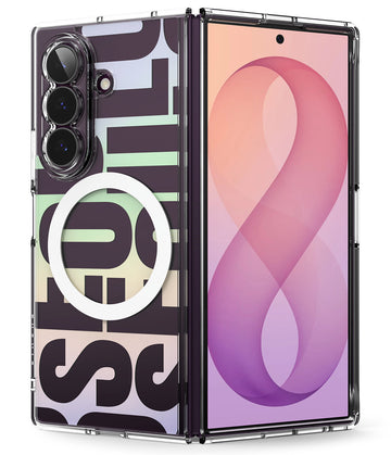 Samsung Galaxy Z Fold 8 Ultra Back cover Case  Fusion Design Magnetic - Seoul