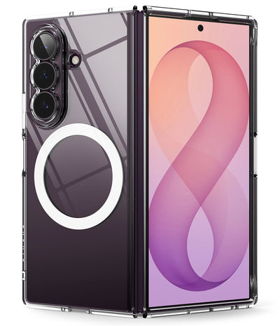 Samsung Galaxy Z Fold 8 Ultra Back Cover Case |  Fusion - Magnetic Clear