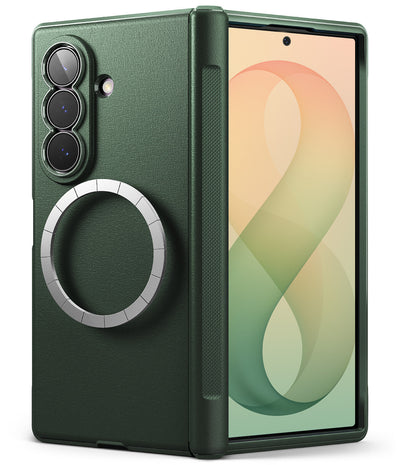 Samsung Galaxy Z Fold 8 Ultra Back Cover Case | Onyx Flap Magnetic - Dark Green