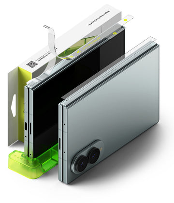 Samsung Galaxy Z Fold 8 Screen Protector Hinge Protector Dual Easy - [2 Pack]