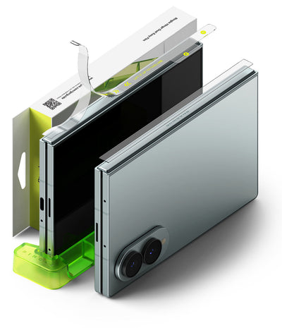 Samsung Galaxy Z Fold 8 Screen Protector Hinge Protector Dual Easy - [2 Pack]
