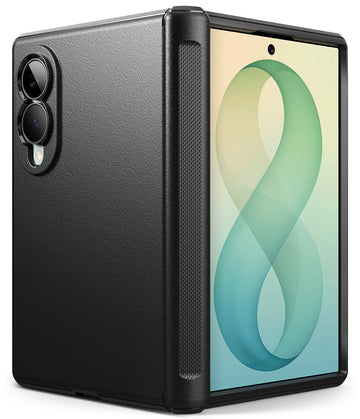 Samsung Galaxy Z Fold 8 Back Cover Case | Onyx Flap - Black