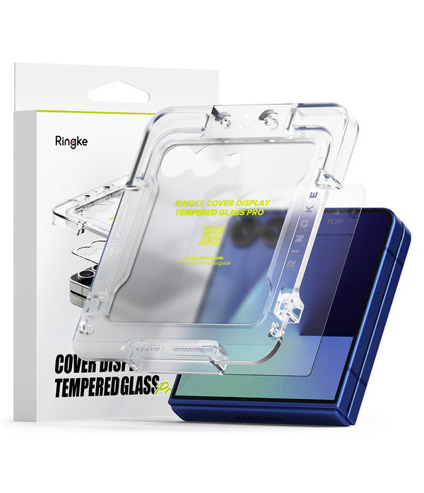 Samsung Galaxy Z Flip 7 Screen protector Guard |Cover Display Pro Tempered Glass [2 Pack]