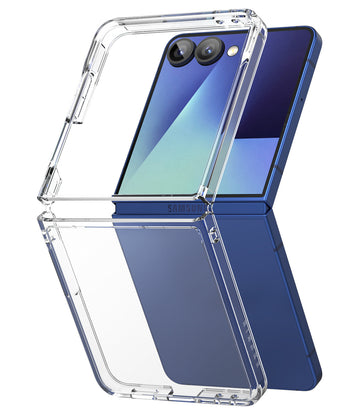 Samsung Galaxy Z Flip 7 Back Cover Case | Fusion - Clear