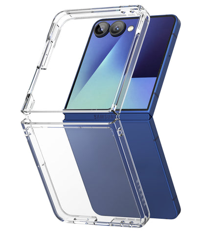 Samsung Galaxy Z Flip 7 Back Cover Case | Fusion - Clear