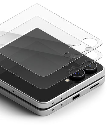 Samsung Galaxy Z Flip 8 Screen protector Guard | Cover Display Pro Tempered Glass [2 Pack]
