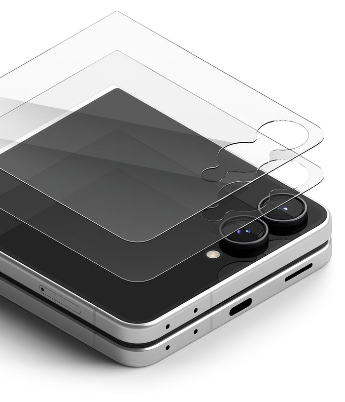 Samsung Galaxy Z Flip 8 Screen protector Guard | Cover Display Pro Tempered Glass [2 Pack]