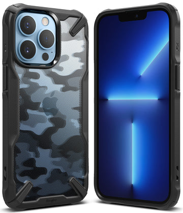 iPhone 13 Pro Back Cover Case | Fusion X - Camo Black