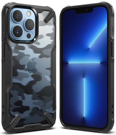 iPhone 13 Pro Back Cover Case | Fusion X - Camo Black