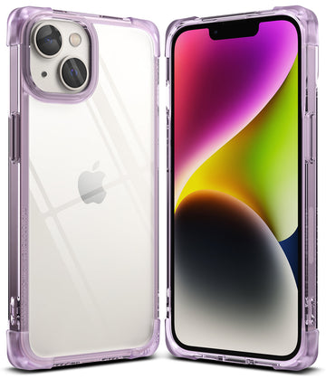 Apple iPhone 14 Plus Back Cover Case | Fusion Bumper - Clear Purple