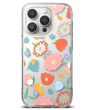Apple iPhone 14 Pro Max Back Cover Case | Fusion Design - Floral